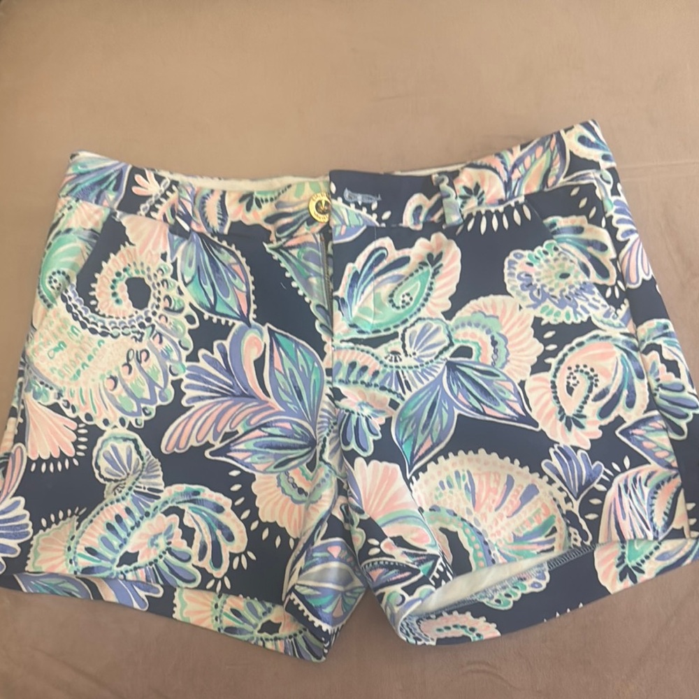 Lilly Pulitzer Callahan Knit Stretch Shorts size 2